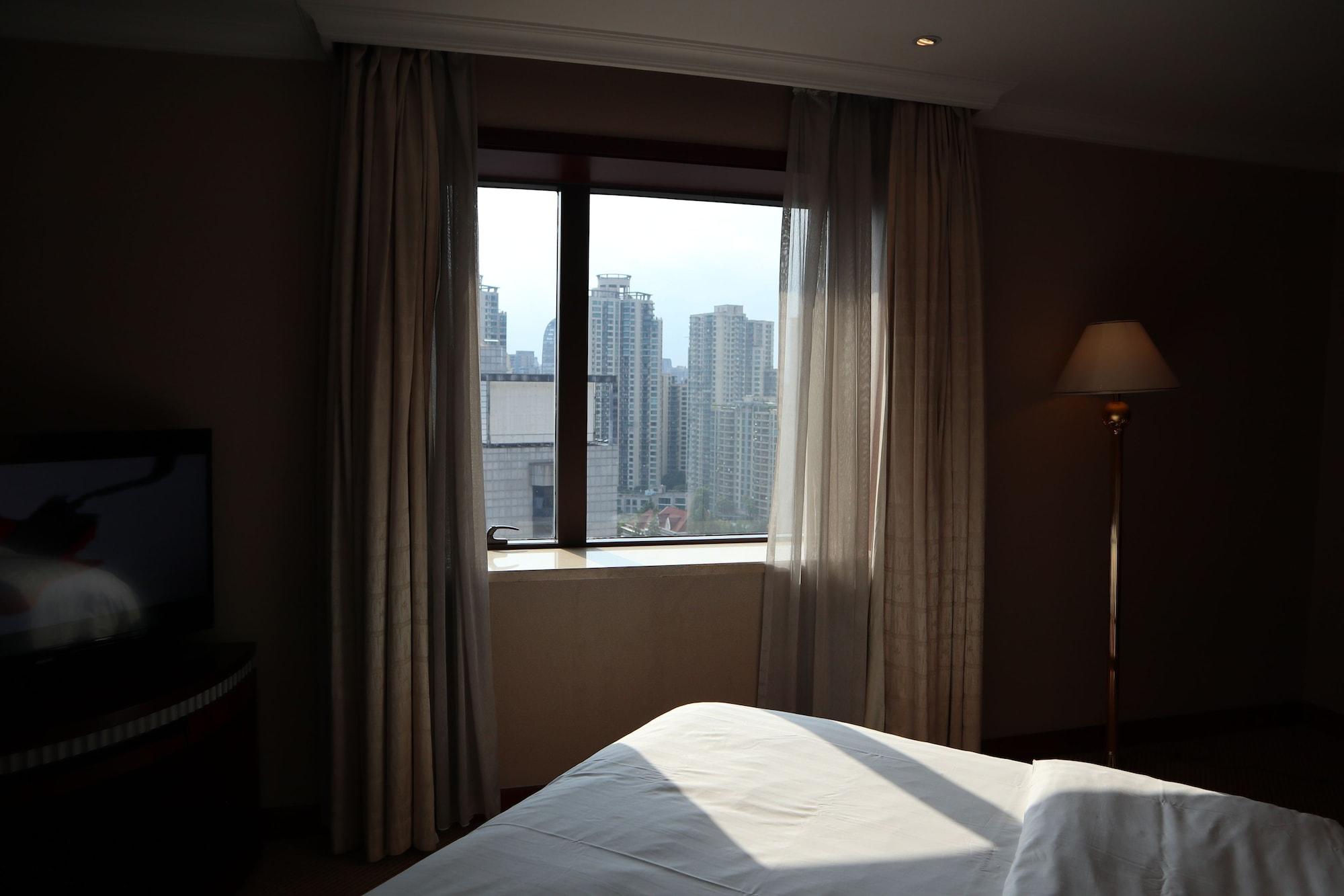 Jianguo Hotel Xangai Exterior foto