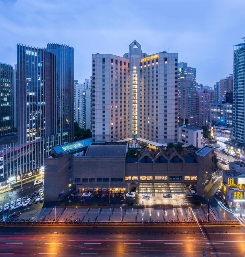 Jianguo Hotel Xangai Exterior foto